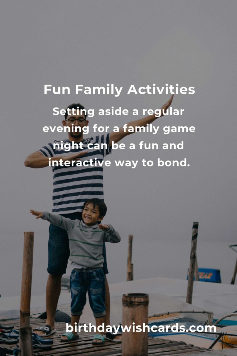 Build Stronger Family Bonds with These Activities
