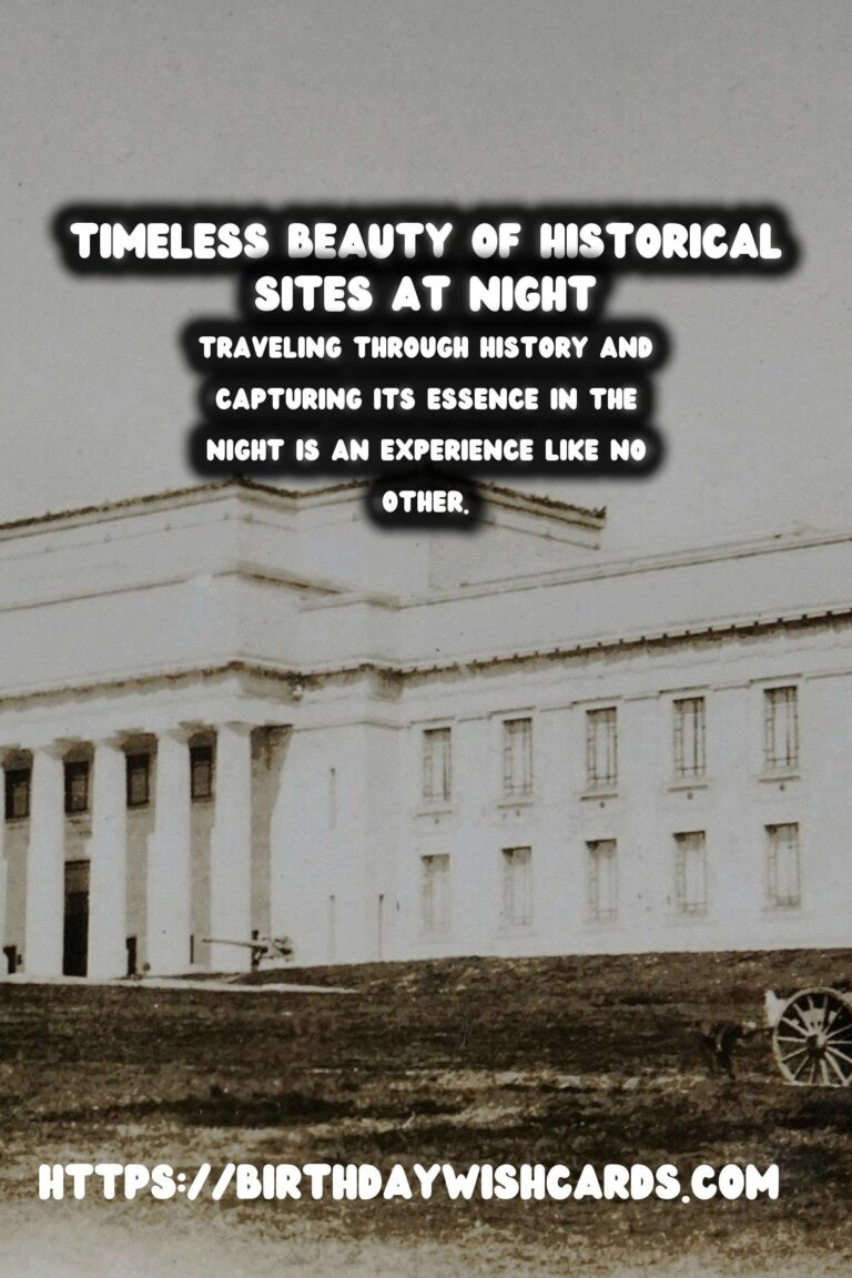 Capture Timeless Beauty: Travel Photography Workshops for Historical Night Photography