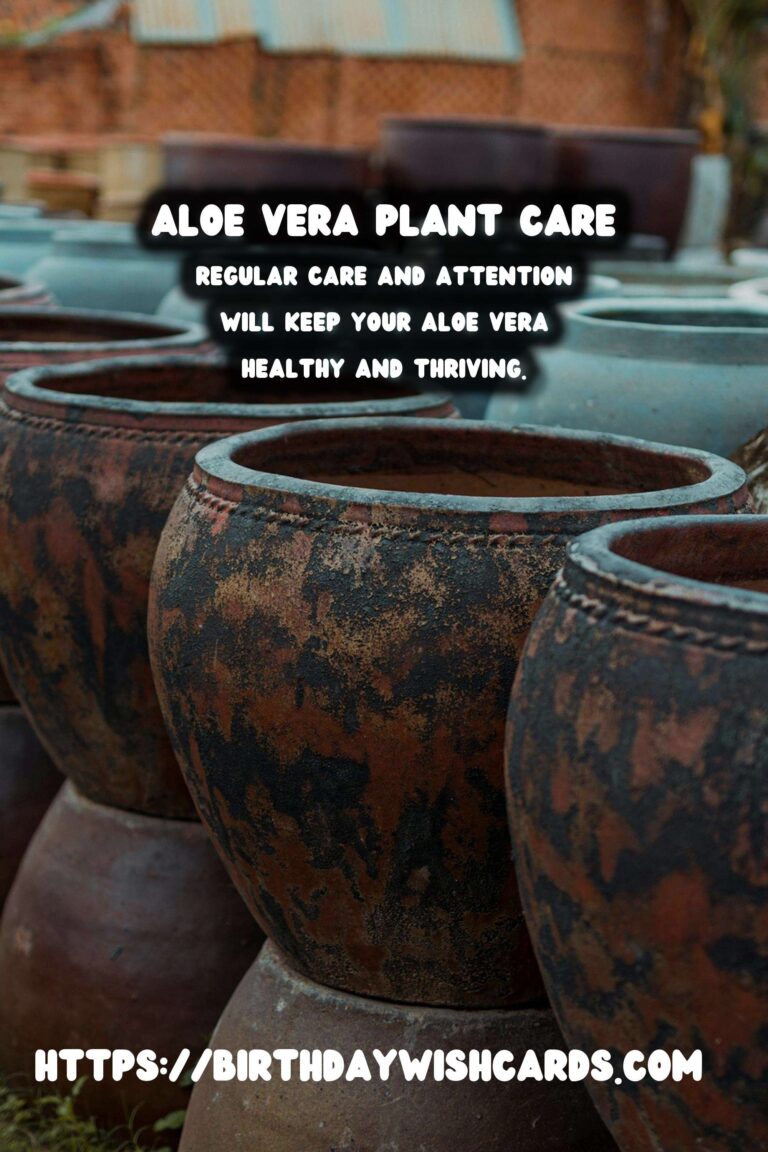 Caring for Aloe Vera: Managing Pests and Diseases for Healthy Growth
