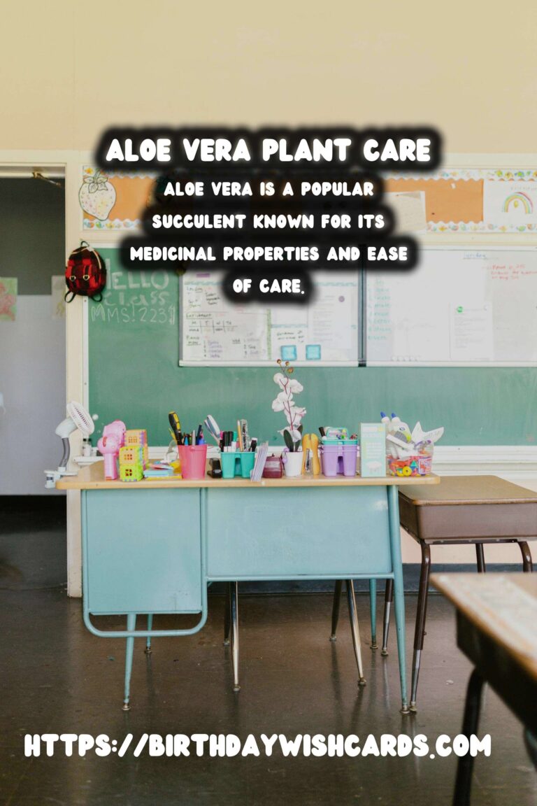 Caring for Aloe Vera: Managing Pests and Diseases for Healthy Growth