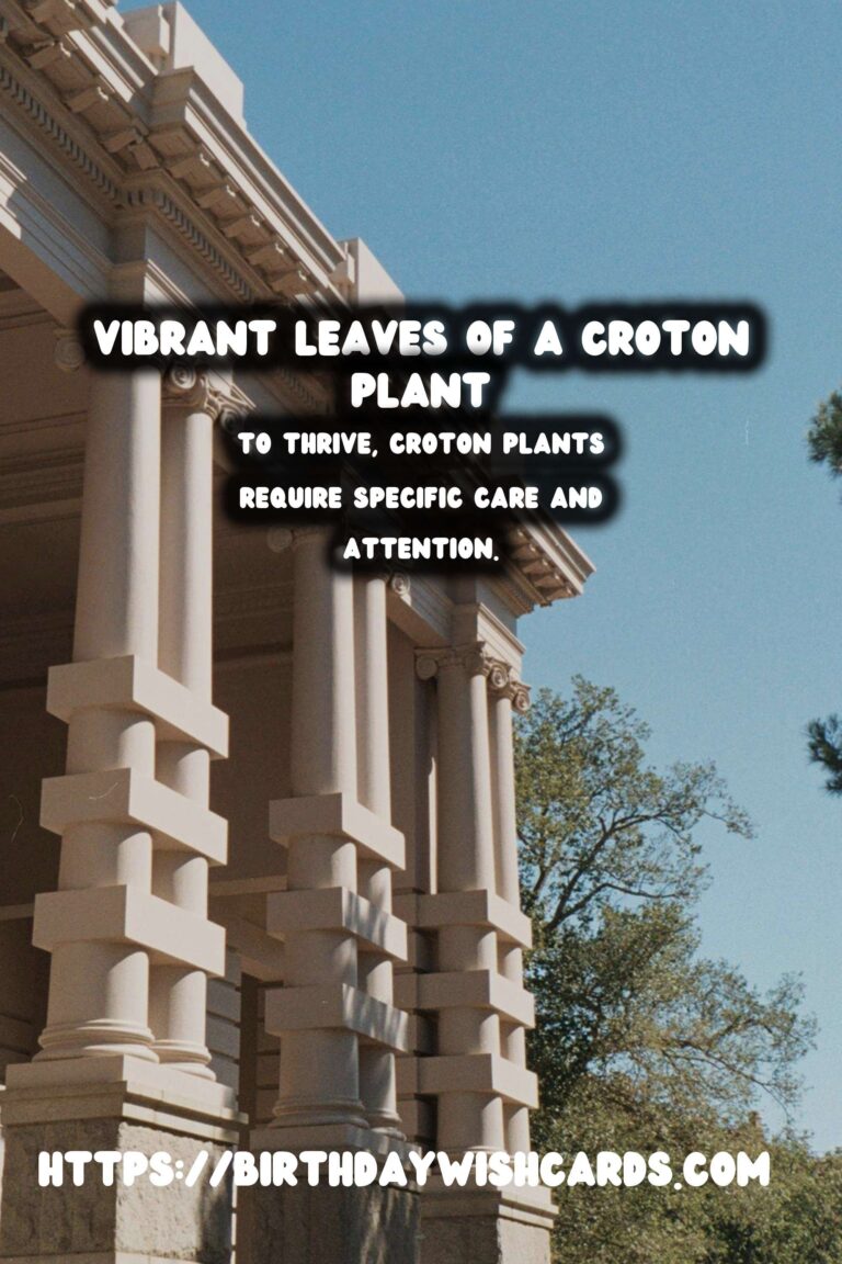 Caring for Croton Plants: Unleashing Vibrant Colors in Your Home