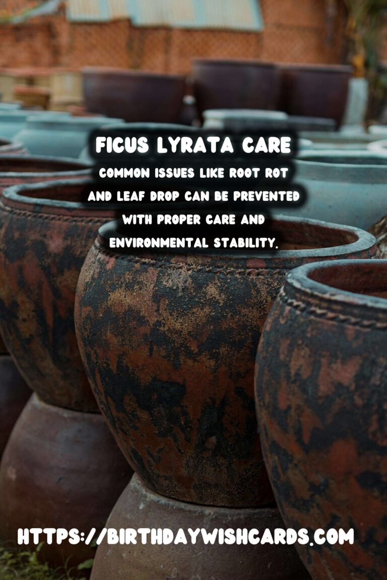 Caring for Ficus Lyrata: Repotting and Root Pruning Guide