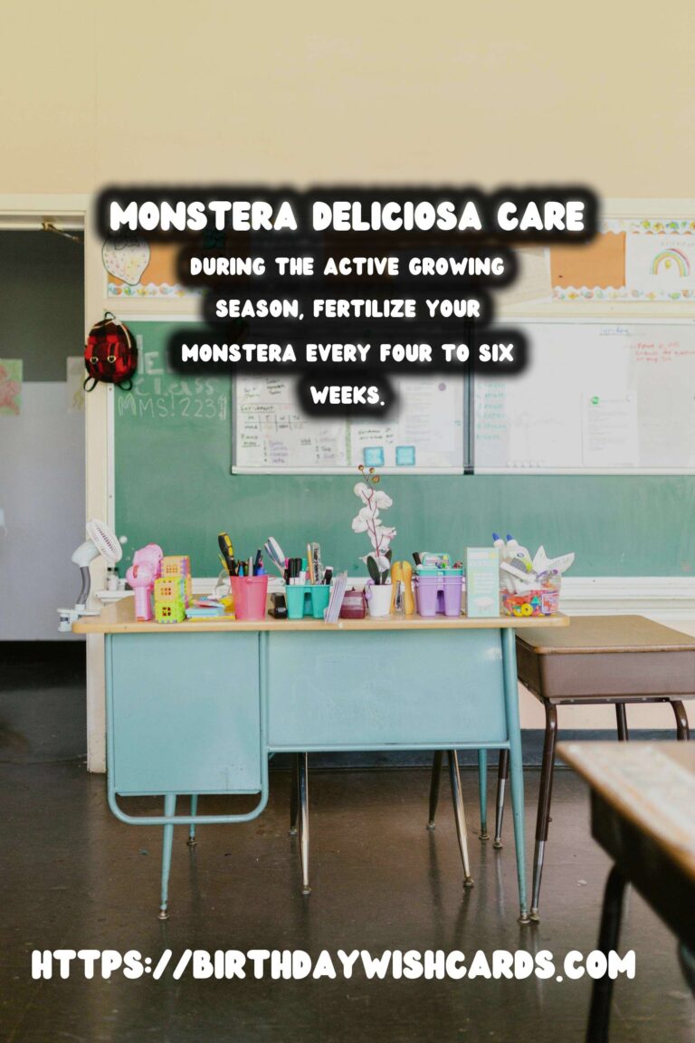 Caring for Monstera Deliciosa: Essential Fertilizing Needs