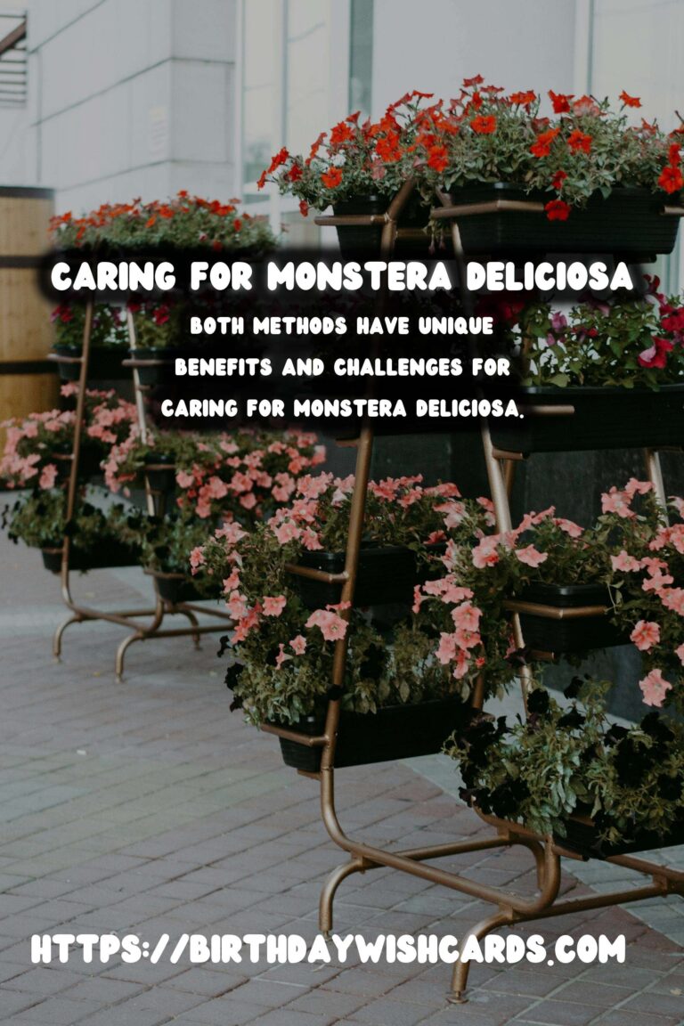 Caring for Monstera Deliciosa: Trailing vs. Staking