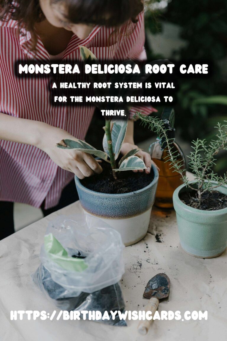 Caring for Monstera Deliciosa: Understanding the Root System