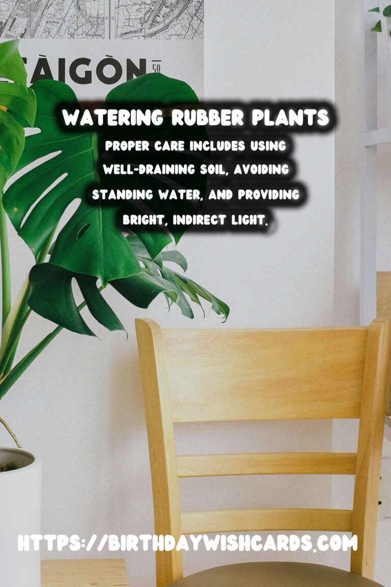 Caring for Rubber Plants: Watering Frequency and Best Practices
