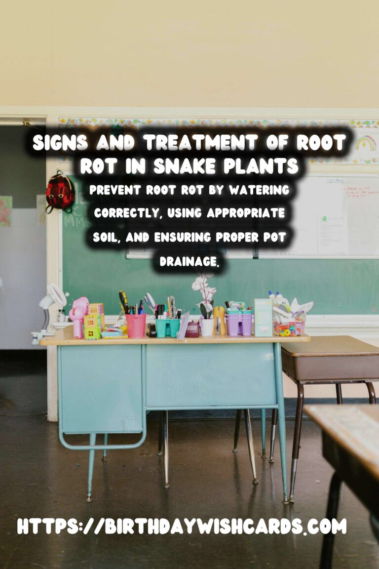 Caring for Snake Plants: Identifying and Treating Root Rot