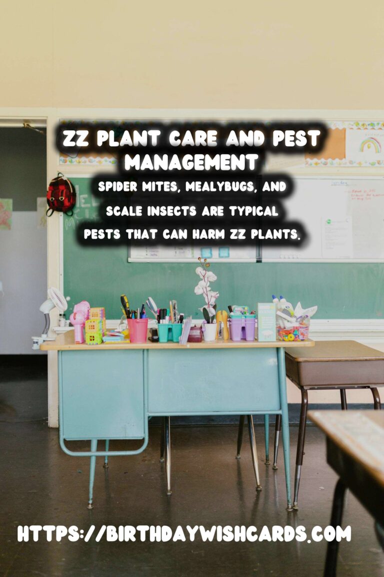 Caring for ZZ Plants: Understanding Pests and Diseases