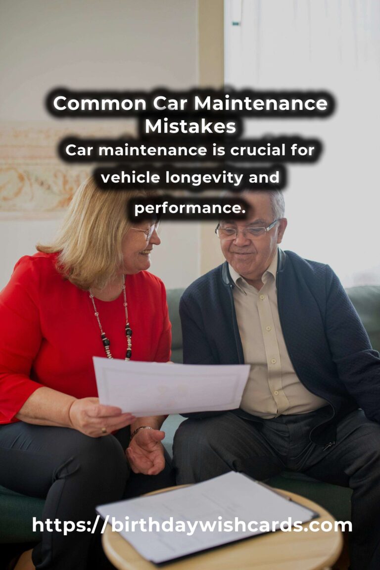 Common Mistakes in Car Maintenance Concepts (and How to Avoid Them)