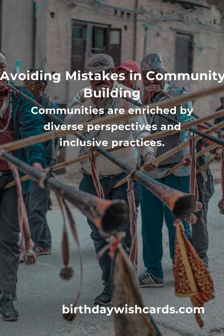 Common Mistakes in Community Building and How to Avoid Them