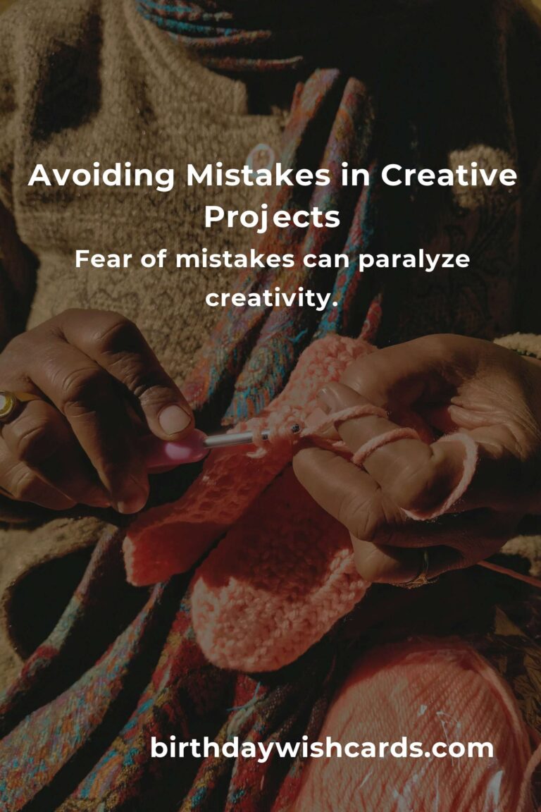 Common Mistakes in Creative Hobbies Projects and How to Avoid Them