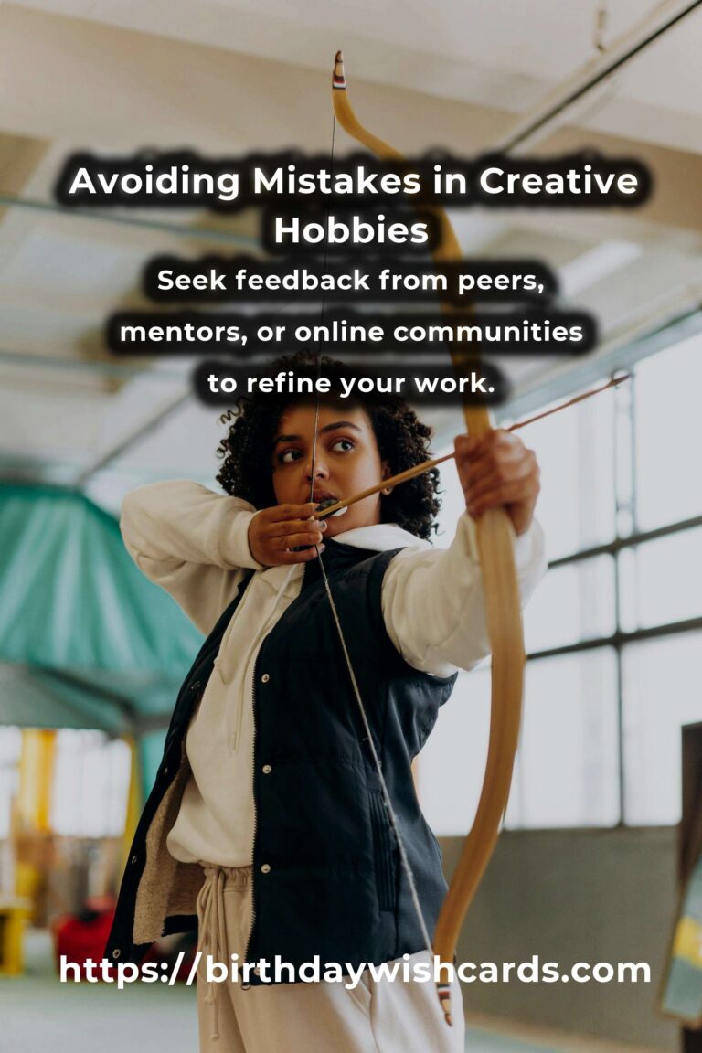 Common Mistakes in Creative Hobbies Solutions (and How to Avoid Them)