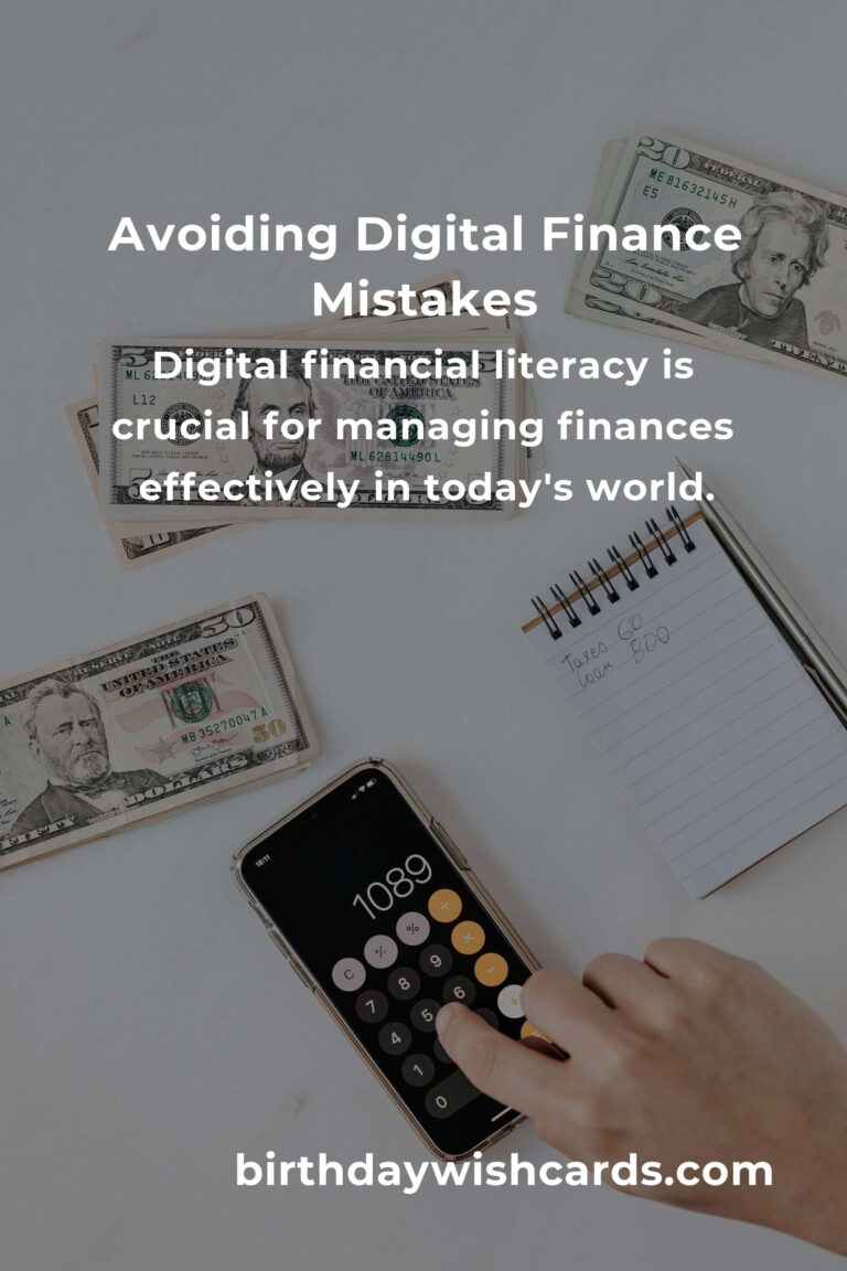 Common Mistakes in Digital Financial Literacy and How to Avoid Them