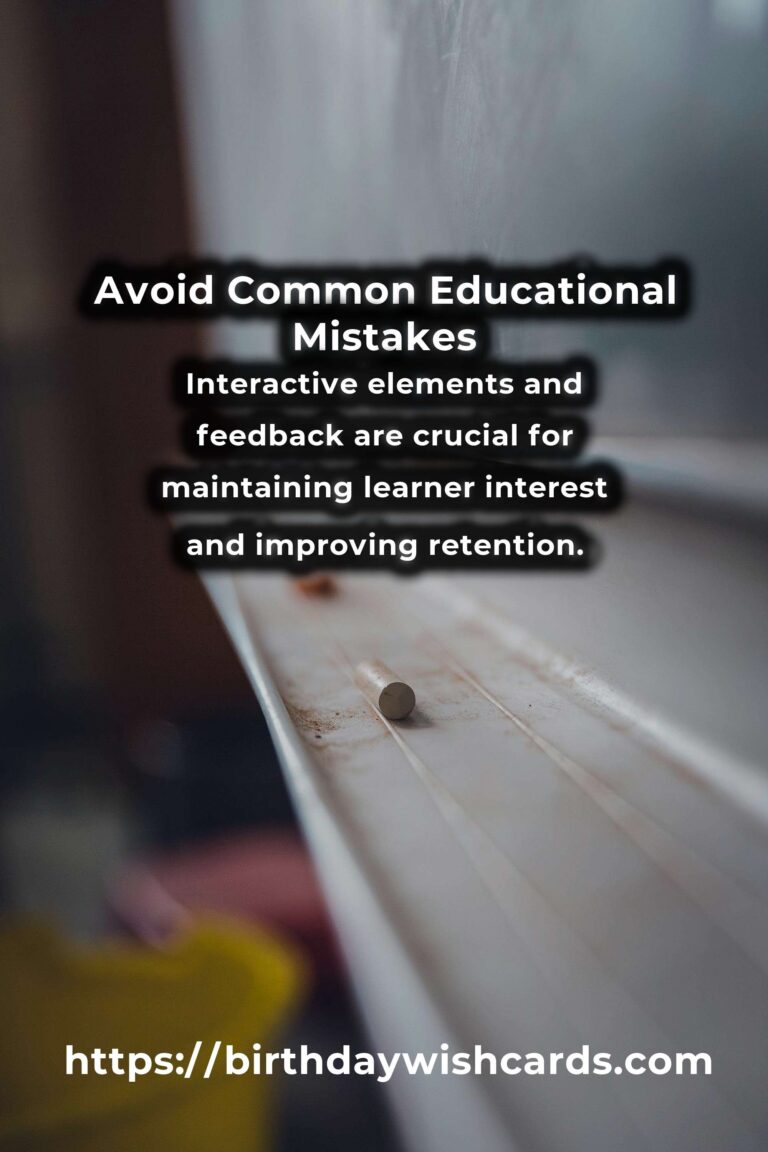 Common Mistakes in Educational Resources Insights and How to Avoid Them