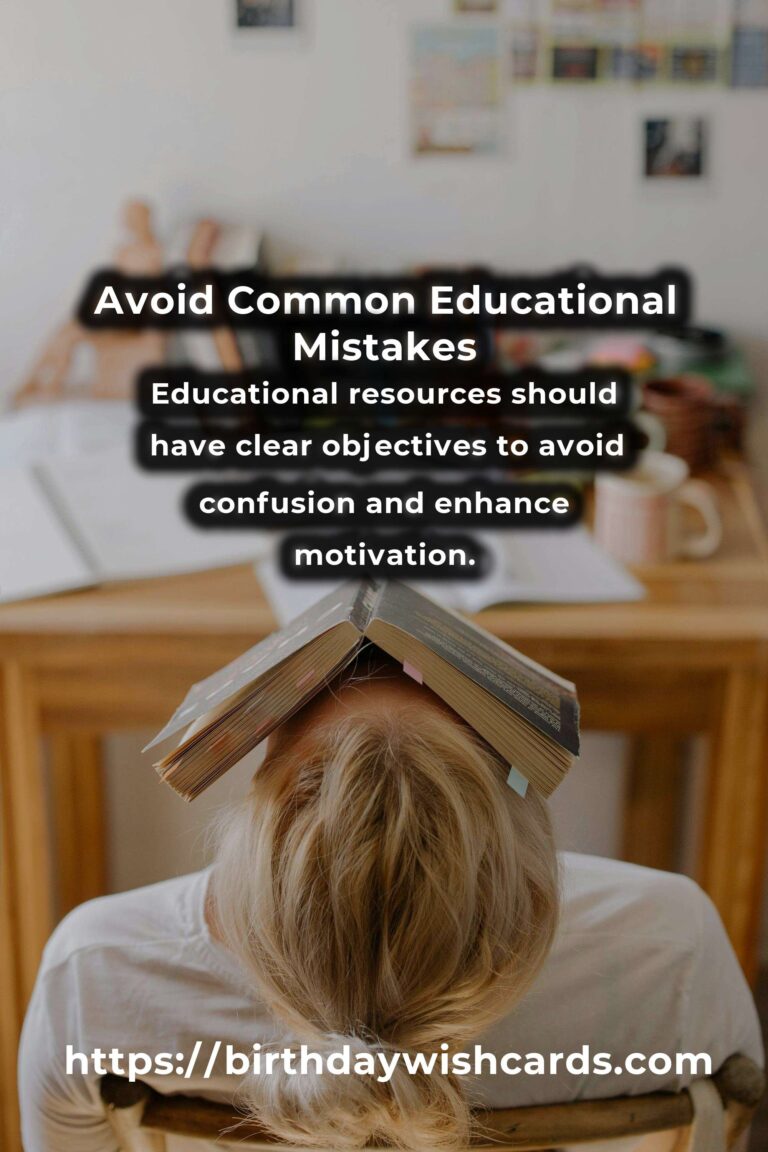 Common Mistakes in Educational Resources Insights and How to Avoid Them