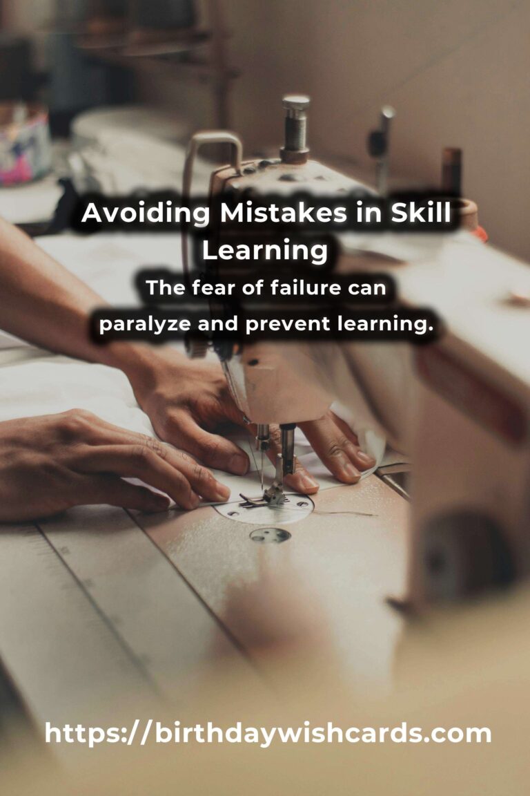 Common Mistakes in Learning New Skills and How to Avoid Them