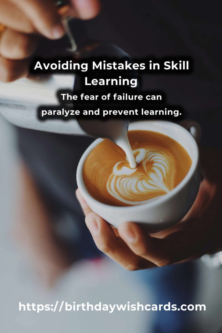 Common Mistakes in Learning New Skills and How to Avoid Them