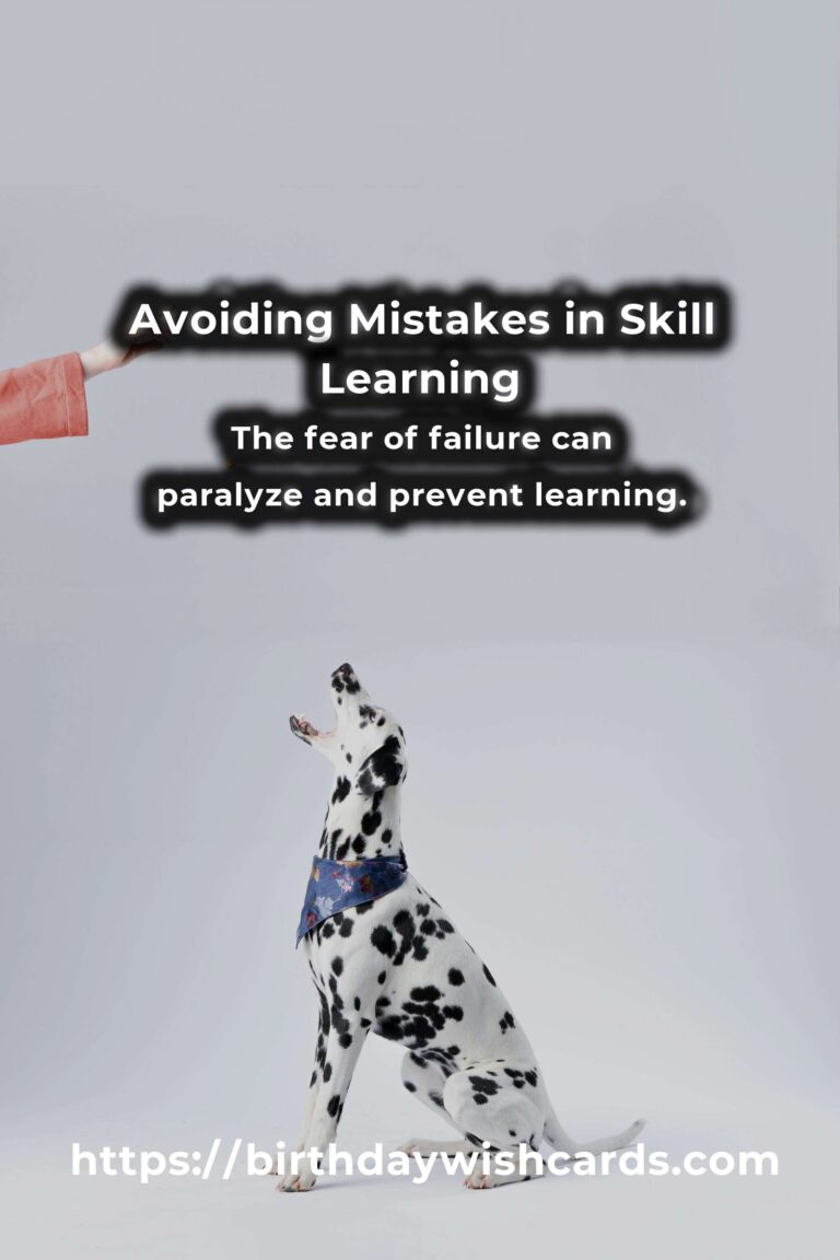 Common Mistakes in Learning New Skills and How to Avoid Them