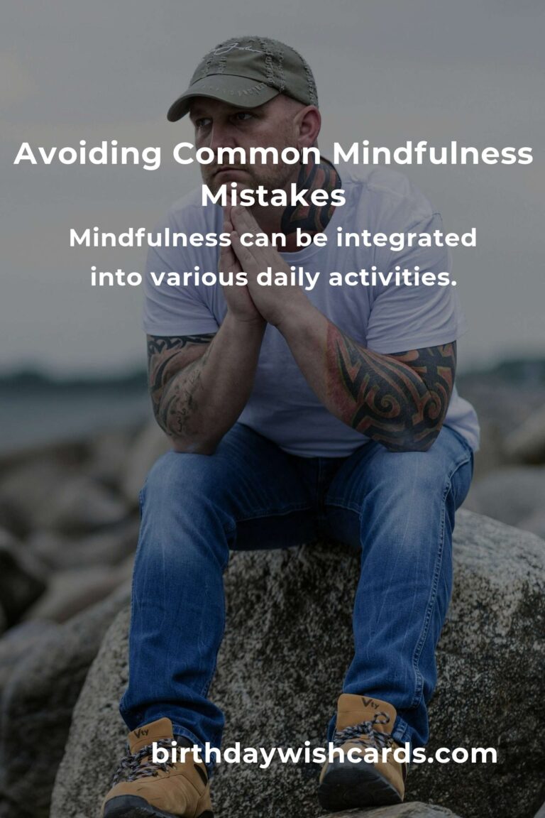 Common Mistakes in Mindfulness Insights (and How to Avoid Them)