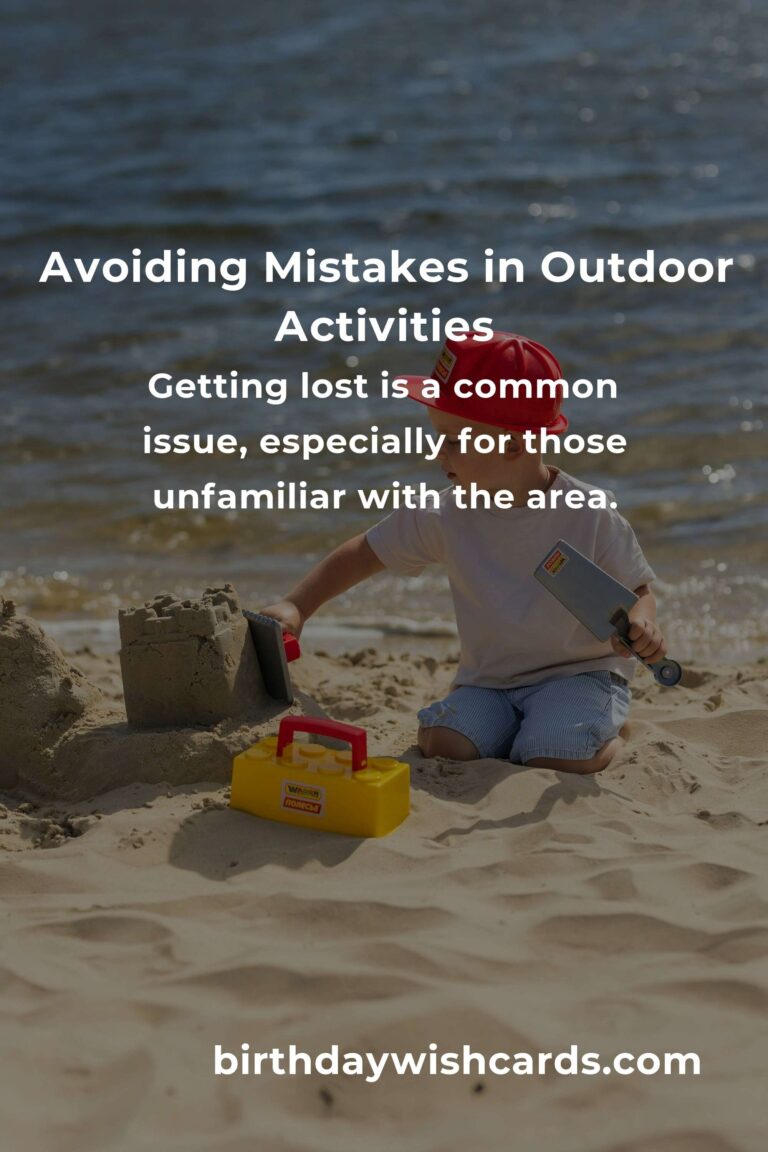 Common Mistakes in Outdoor Activities (and How to Avoid Them)