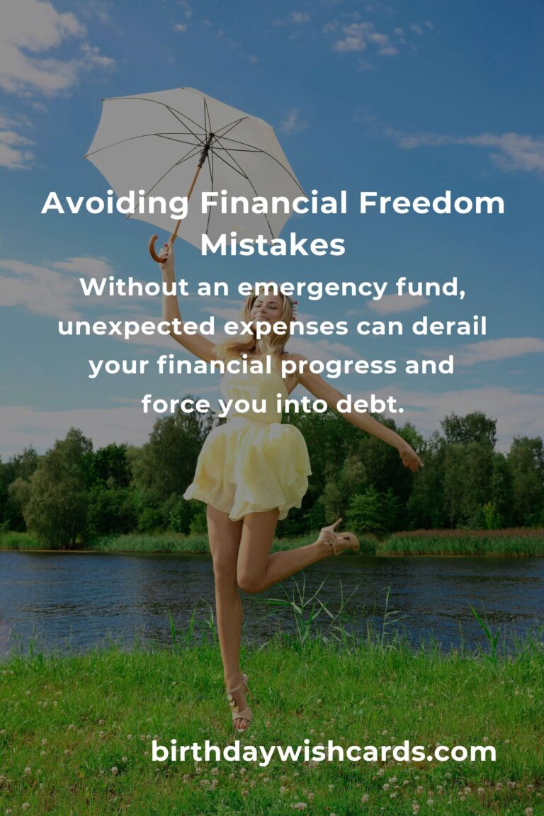 Common Mistakes in Quick Financial Freedom and How to Avoid Them