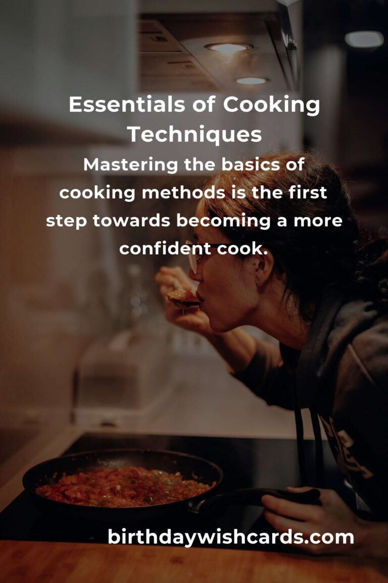 Comprehensive Guide to Cooking Basics Methods