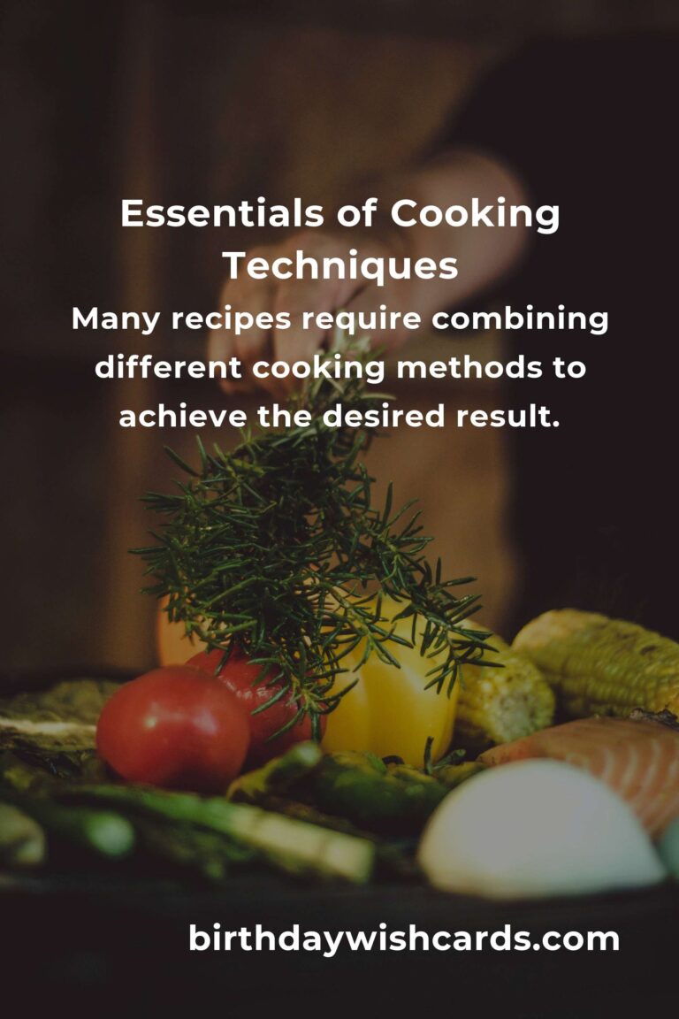 Comprehensive Guide to Cooking Basics Methods