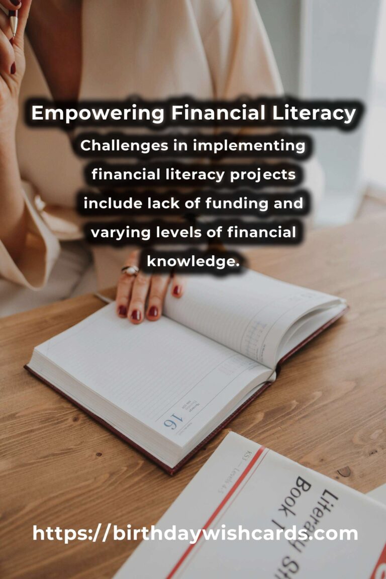 Comprehensive Guide to Financial Literacy Projects