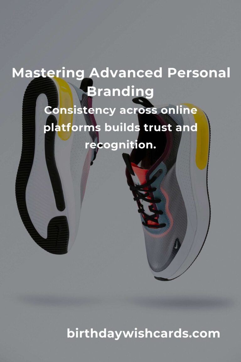 Comprehensive Guide to Mastering Advanced Personal Branding