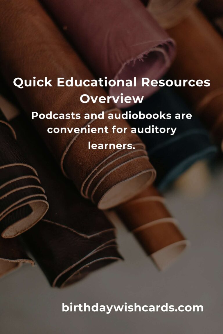 Comprehensive Guide to Quick Educational Resources