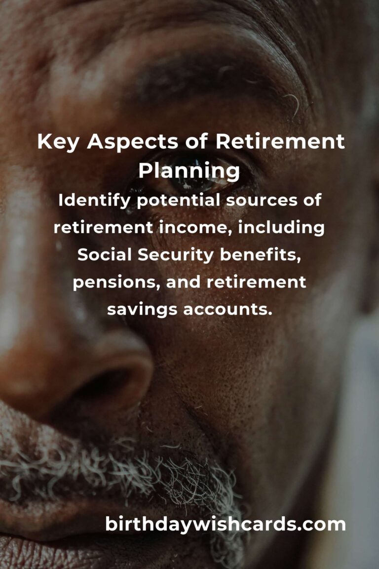 Comprehensive Guide to Retirement Planning for a Secure Future