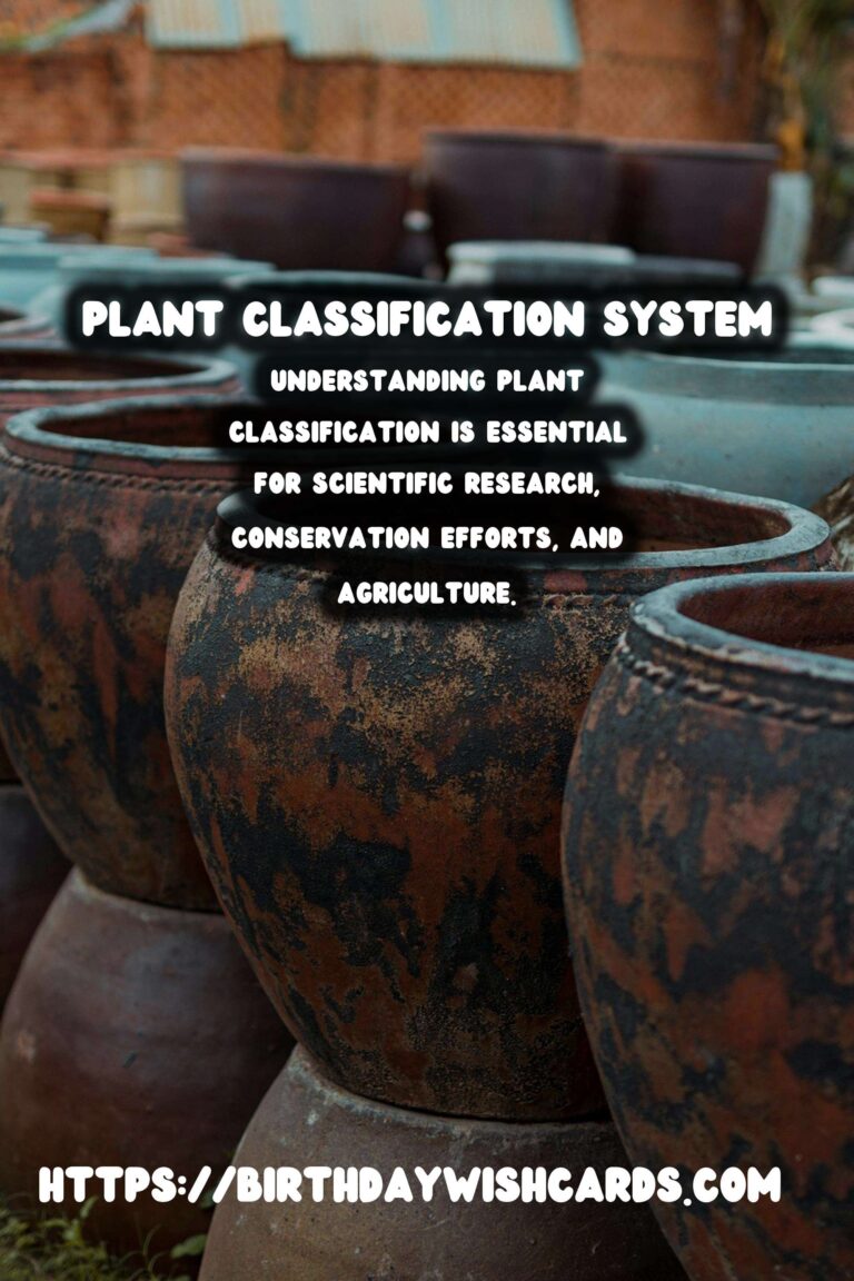 Comprehensive Guide to Understanding Plant Classification: Family & Order