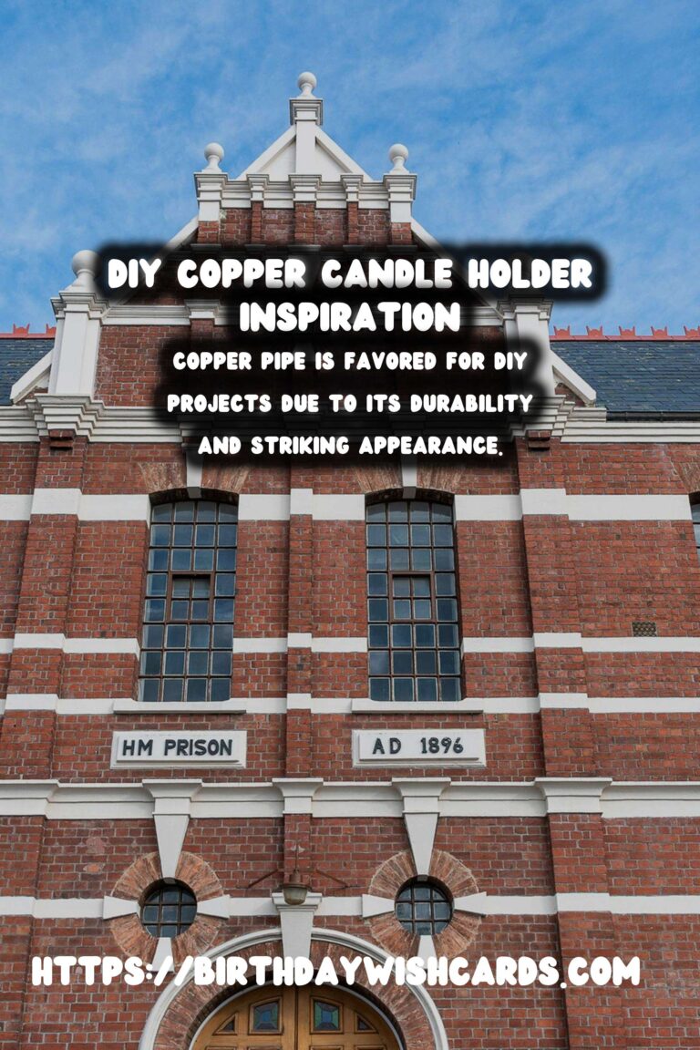 Crafting Elegant DIY Geometric Candle Holders from Copper Pipe