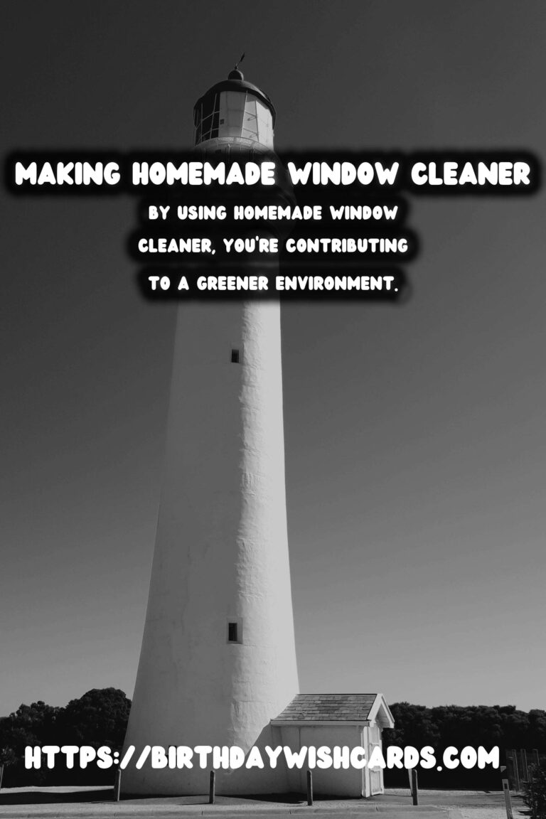Crafting Your Ideal Homemade Window Cleaner: Streak-Free and Safe