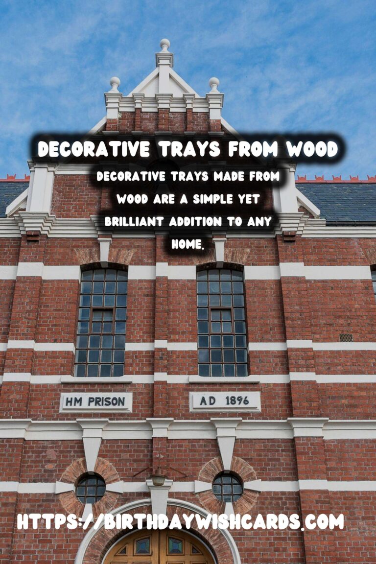 Create Beautiful DIY Decorative Trays from Wood