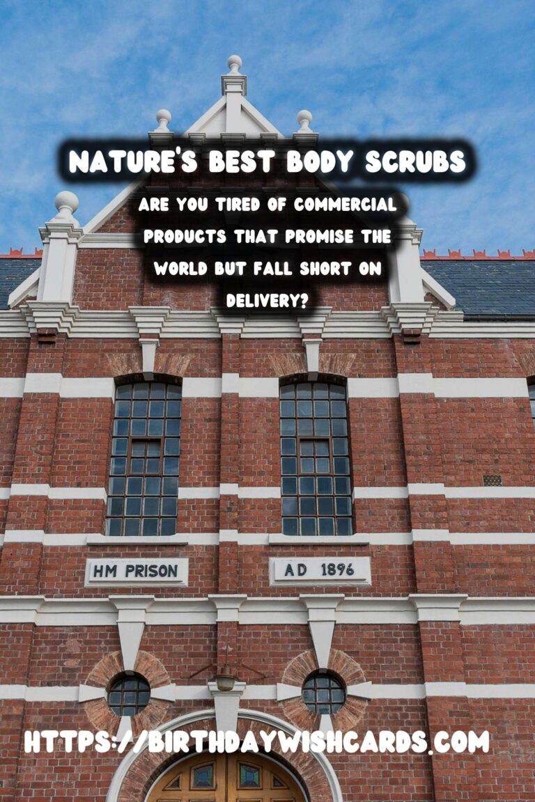 Create Radiant Skin: Homemade Body Scrubs with Natural Ingredients