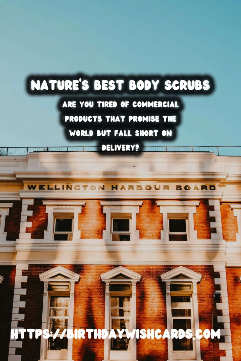 Create Radiant Skin: Homemade Body Scrubs with Natural Ingredients