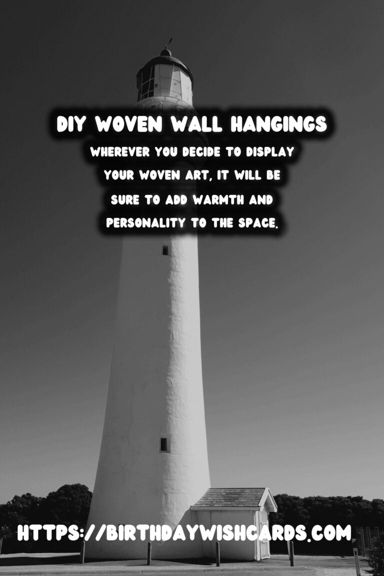 Create Rustic Charm with DIY Woven Wall Hangings