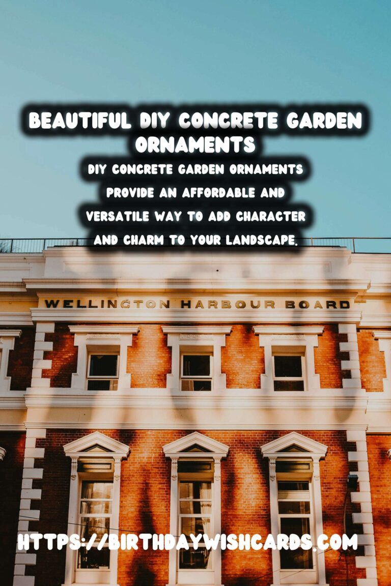 Create Stunning DIY Concrete Garden Ornaments for Your Backyard Bliss