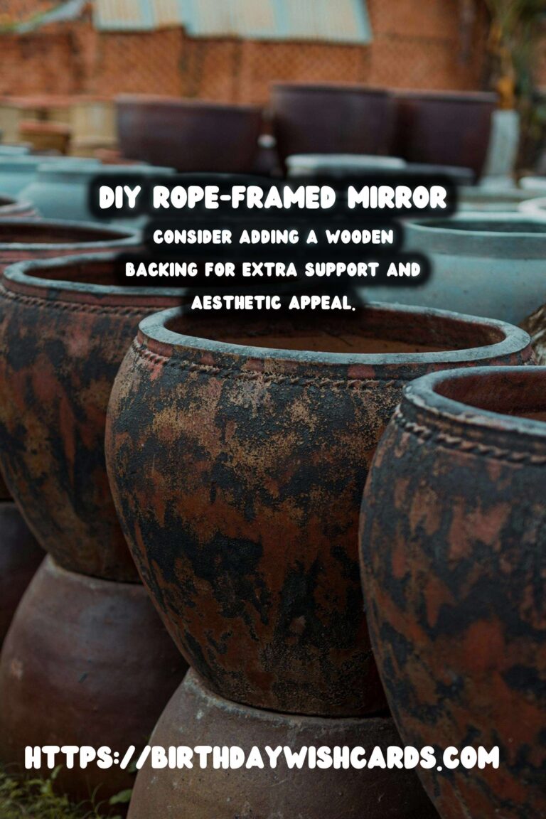 Create Stunning DIY Decorative Mirrors with Rope Frames
