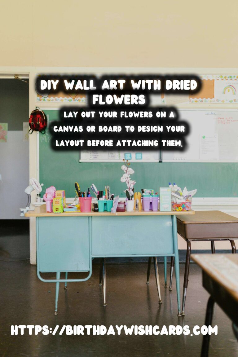 Create Stunning DIY Decorative Wall Art with Dried Flowers