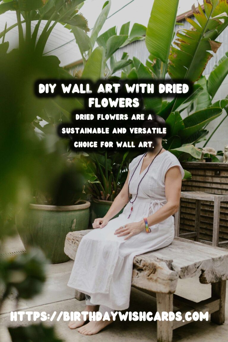 Create Stunning DIY Decorative Wall Art with Dried Flowers