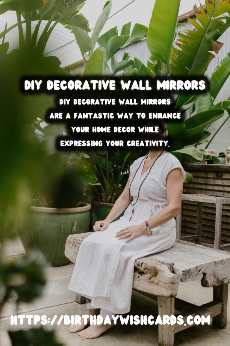 Create Stunning DIY Decorative Wall Mirrors to Elevate Your Home Decor
