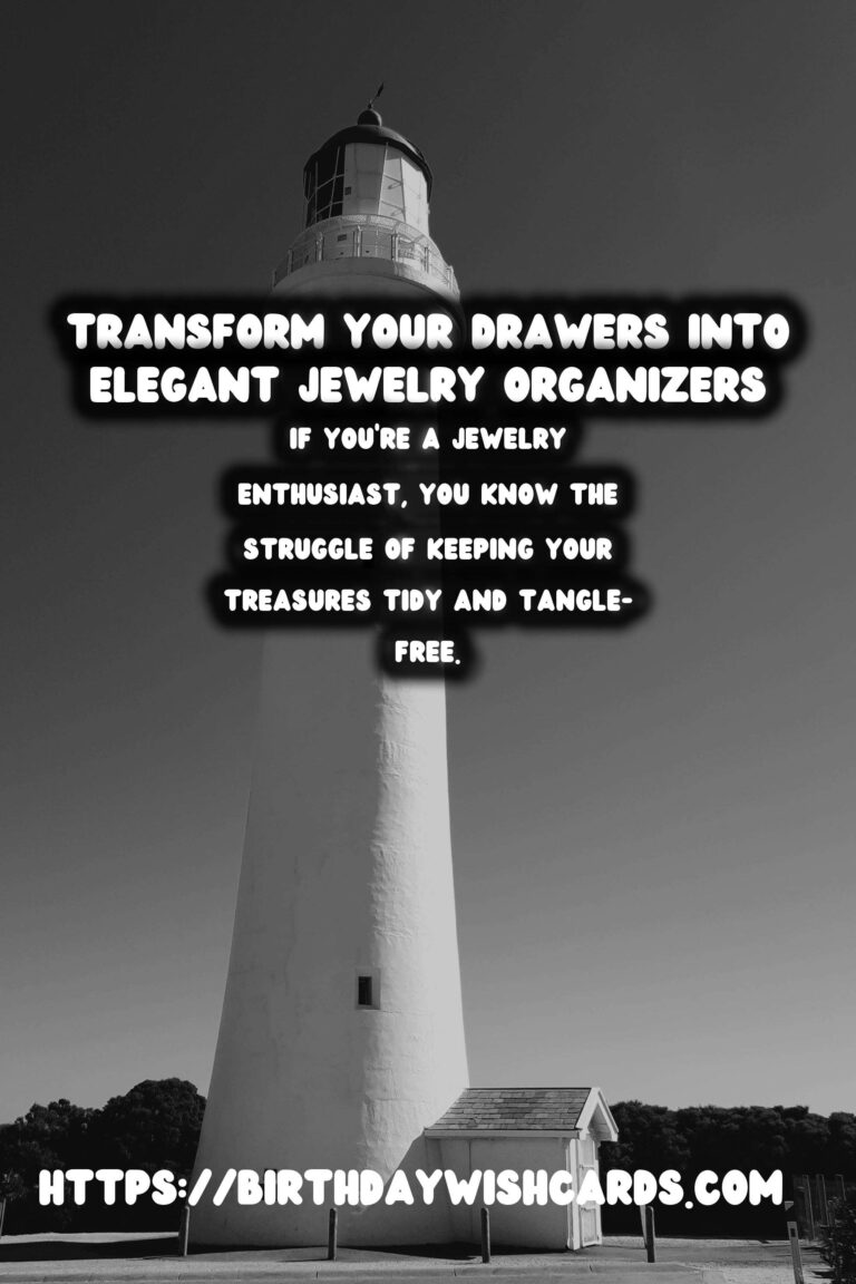 Create Stunning DIY Jewelry Organizers from Drawer Dividers