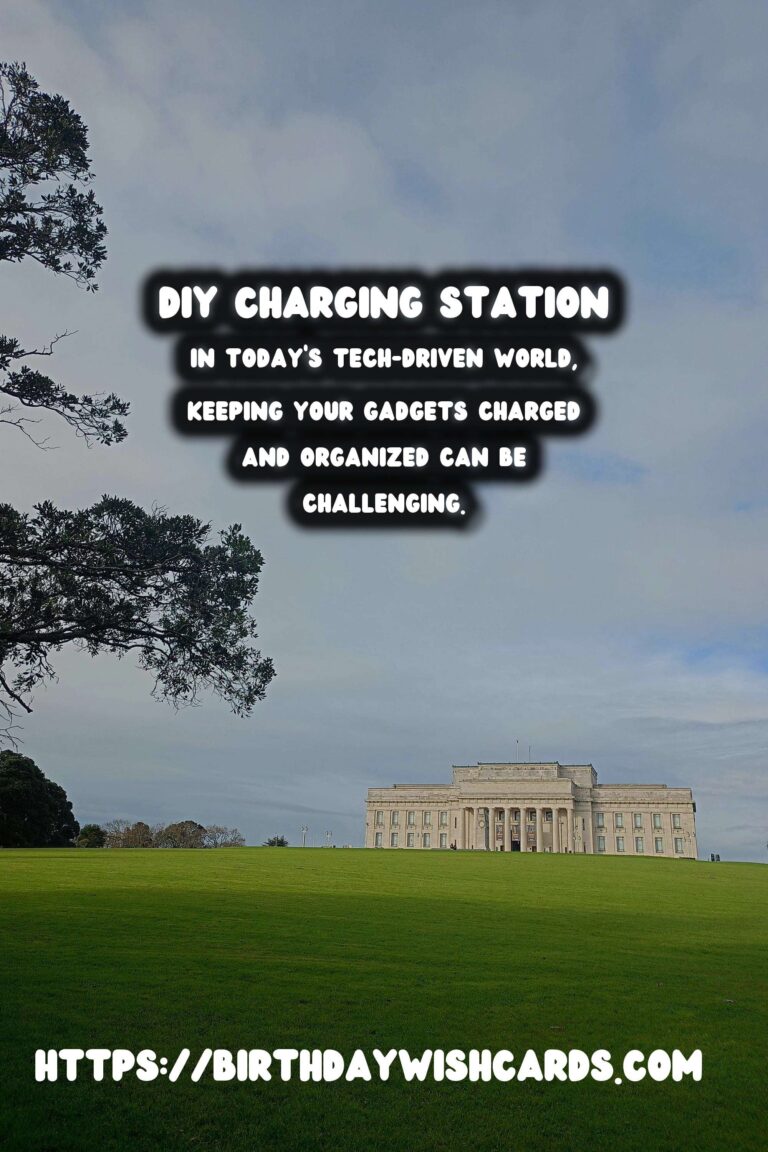 Create Your Own DIY Charging Station Organizer: A Step-by-Step Guide