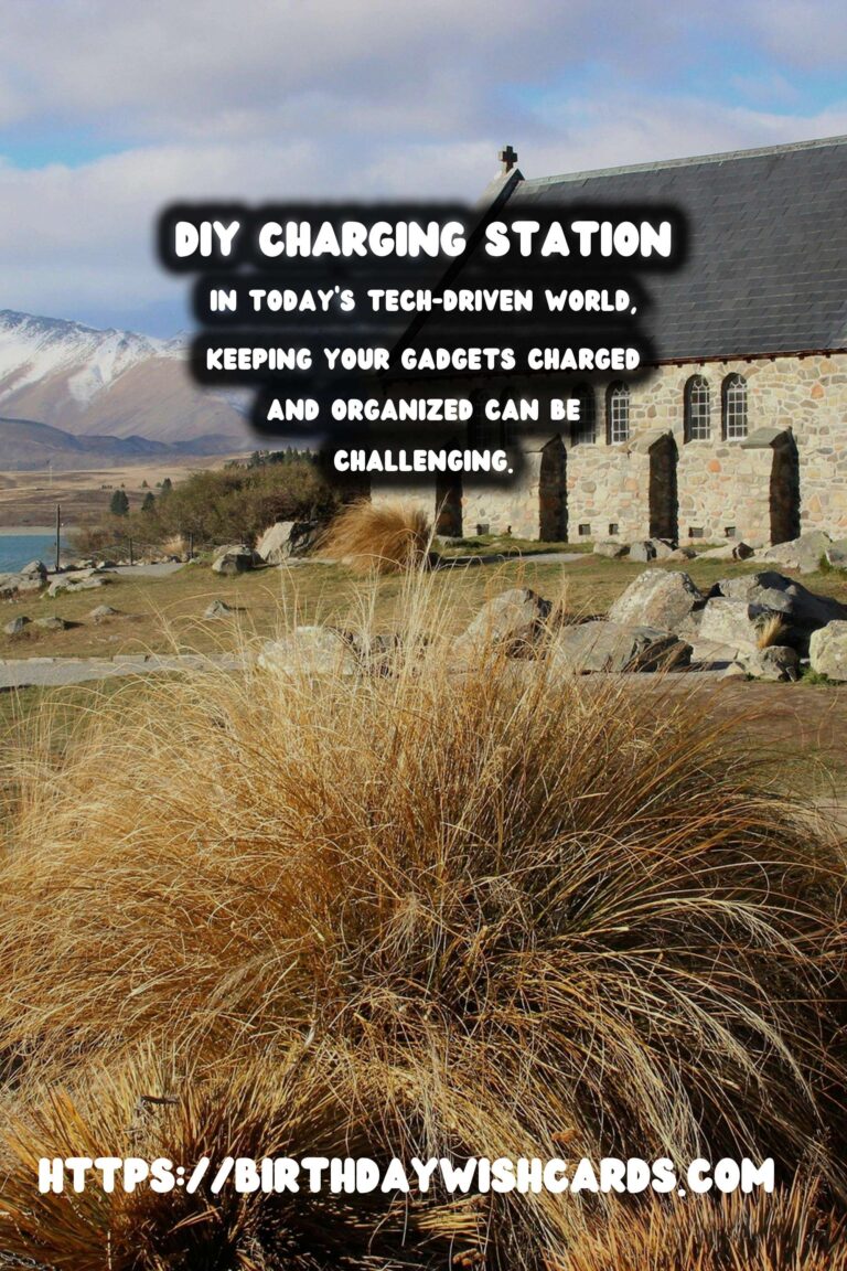 Create Your Own DIY Charging Station Organizer: A Step-by-Step Guide