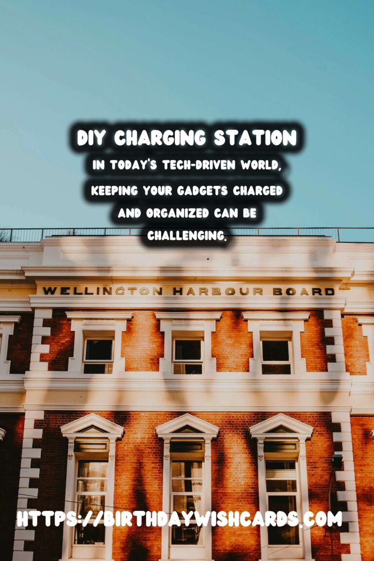 Create Your Own DIY Charging Station Organizer: A Step-by-Step Guide
