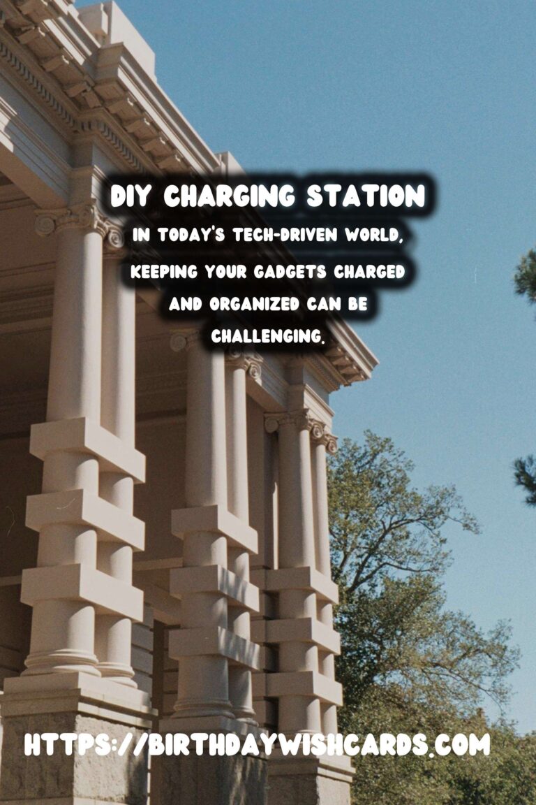 Create Your Own DIY Charging Station Organizer: A Step-by-Step Guide
