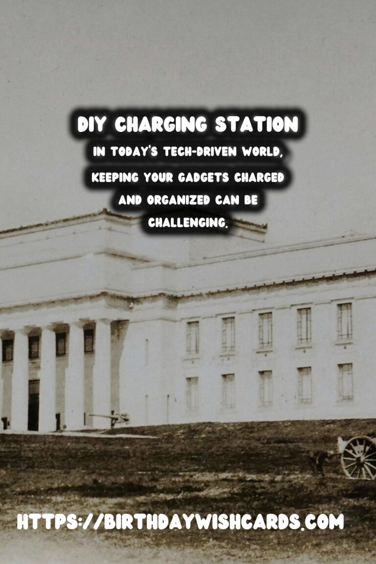 Create Your Own DIY Charging Station Organizer: A Step-by-Step Guide