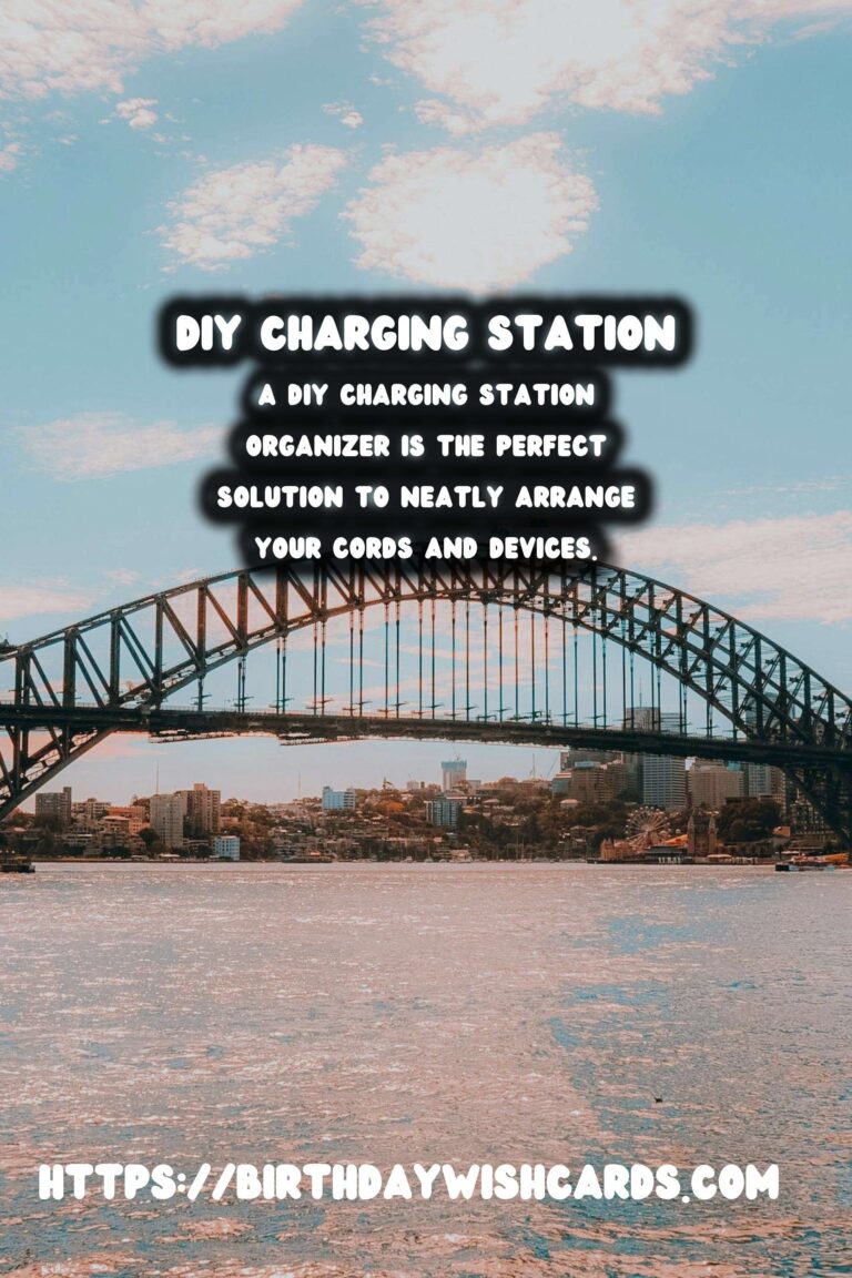 Create Your Own DIY Charging Station Organizer: A Step-by-Step Guide